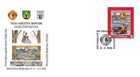 Priložnostna filatelistična izdaja: pisemska ovojnica z osebno znamko nominale B