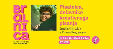 Pisalnica, delavnice kreativnega pisanja